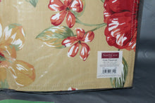 Load image into Gallery viewer, Northcrest Home Kate Table Setting Placemat Set 6 Piece 13 x 18 Floral Tan
