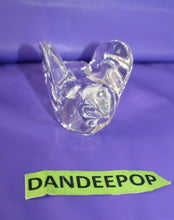 Load image into Gallery viewer, Orrefors Sweden Crystal Glass Dove Bird Paperweight Figurine
