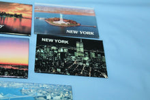 Load image into Gallery viewer, New York 5 Piece Original Basic Promotions Souvenir Refrigerator Magnets NY

