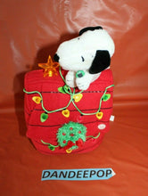 Load image into Gallery viewer, Hallmark Peanuts Snoopy Dog House Light Up Christmas Holiday Decor Musical Toy

