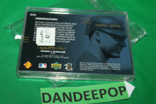 Load image into Gallery viewer, Upper Deck Derek Jeter #2 Game Used Ball Piece Card In Case Gold Rpl B-Dj 2000
