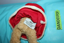 Load image into Gallery viewer, Russ Stuffed Animal Bear With Mrs. Claus Outfit And Hat Christmas Holiday Toy

