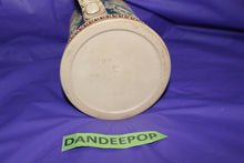 Load image into Gallery viewer, German Pewter Lidded Ceramic Decorative Beer Stein #202 8" tall
