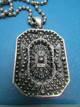 Load image into Gallery viewer, Paula Abdul Signature Hexagonal Shape Crystal Silver Necklace Vintage Jewelry
