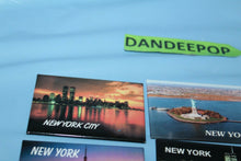 Load image into Gallery viewer, New York 5 Piece Original Basic Promotions Souvenir Refrigerator Magnets NY
