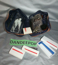 Load image into Gallery viewer, TWA Trans World Airlines Deluxe Toiletry Amenity First Class Original Filled Bag

