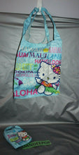 Load image into Gallery viewer, Hello Kitty Hawaiian Theme Shopping Market Reusable Portable Bag With Cover
