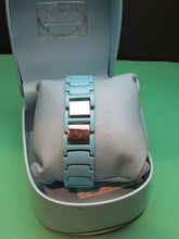 Load image into Gallery viewer, Curations Fashion Light Blue Womens Watch w/ Crystal Bezel Stefani Greenfield
