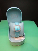 Load image into Gallery viewer, Curations Fashion Light Blue Womens Watch w/ Crystal Bezel Stefani Greenfield
