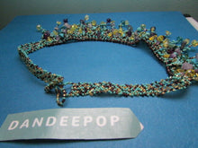 Load image into Gallery viewer, Multi Color Bead Cluster Bib Choker Necklace Jewelry
