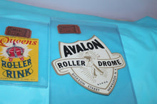 Load image into Gallery viewer, Roller Rink Roller Drome Admit One Tickets And Decals New York Fraleys Avalon ++
