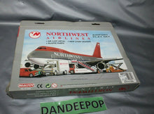Load image into Gallery viewer, Northwest Airlines Airport Playset Toy Realtoy RT2361 Die Cast In Package

