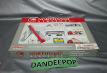 Load image into Gallery viewer, Northwest Airlines Airport Playset Toy Realtoy RT2361 Die Cast In Package
