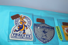 Load image into Gallery viewer, Roller Rink Roller Drome Admit One Tickets And Decals New York Fraleys Avalon ++
