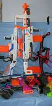 Load image into Gallery viewer, Nerf Modulus Regulator Mediator Modulus, Retaliator Elite, Vortex, Rebelle Lot
