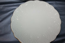 Load image into Gallery viewer, Lenox Wildwood 12.5" Scalloped Edge  Round Server Plate With 24K Gold Trim
