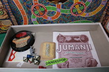 Load image into Gallery viewer, Jumanji Milton Bradley Vintage Board Game Adventure Toy

