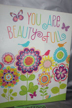 Load image into Gallery viewer, You Are Beauty Full Beautiful Oopsy Daisy Too Art Canvas Wall Hanging 14 x 18
