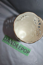 Load image into Gallery viewer, Lenox Westbury Pierced Pattern Porcelain Small Vase
