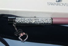 Load image into Gallery viewer, Hello Kitty Swarovski Crystal Embellished Novelty Collectible Pink Ballpoint Pen
