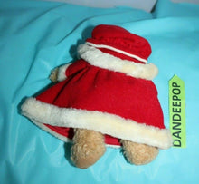 Load image into Gallery viewer, Russ Stuffed Animal Bear With Mrs. Claus Outfit And Hat Christmas Holiday Toy
