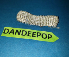 Load image into Gallery viewer, Rhinestone Chunky 8 Row Bracelet Jewelry With Over 400 Stones
