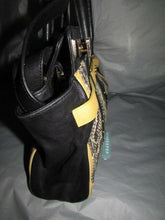 Load image into Gallery viewer, Be&amp;D Leather &amp; Snakeskin Handbag Shoulder Bag
