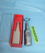 Load image into Gallery viewer, Beer Lager Brushed Silver Metal Handheld Bottle Opener In Box 6"
