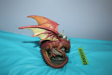 Load image into Gallery viewer, Vintage Medieval Legends Dragon Carved Statue Figure 8" Tall Collectibles
