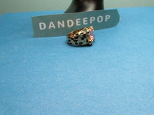 Load image into Gallery viewer, CYJL Leopard Pattern Gold With Pink Square Gemstone Ring Size 7 Fashion Jewelry

