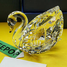 Load image into Gallery viewer, Swarovski Crystal Clear Large Swan Figurine 5004723 02U68 With Box
