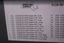 Load image into Gallery viewer, Midland Supply Wrench Set Standard Socket 3/8" Drive 23 Piece In Metal Case 5120
